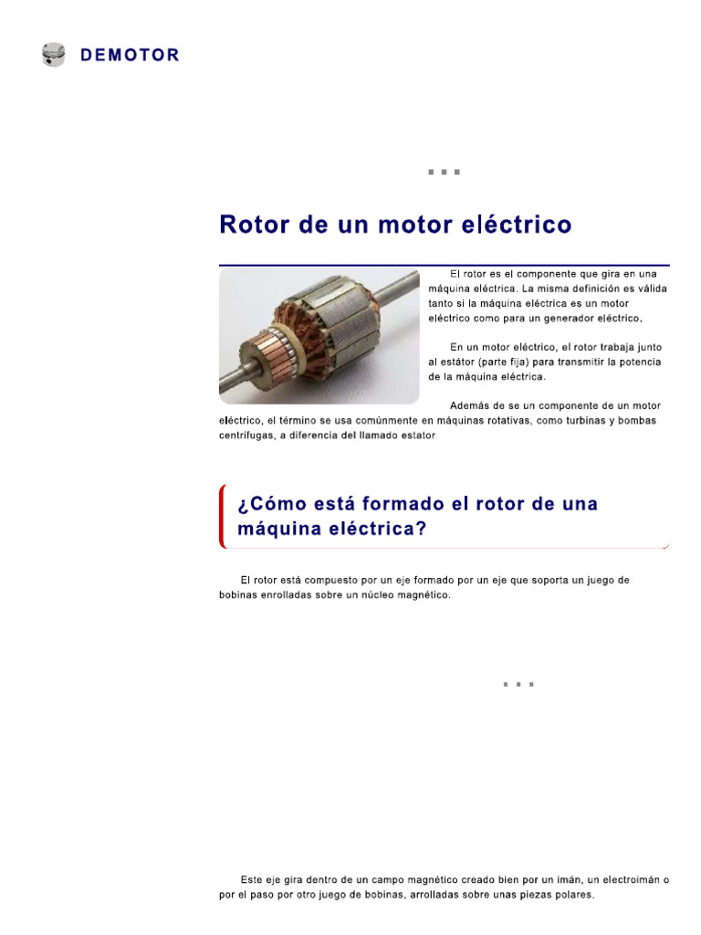 Rotor - Introduccion | PDF
