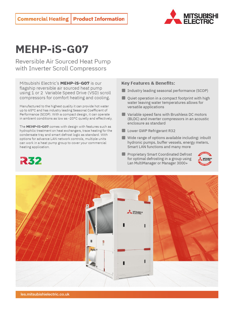 MEHP-iS-G07 Heat Pump Overview | PDF | Heat Pump | Engineering ...