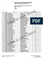 Check List Print: Mahamaya Technical University, Noida