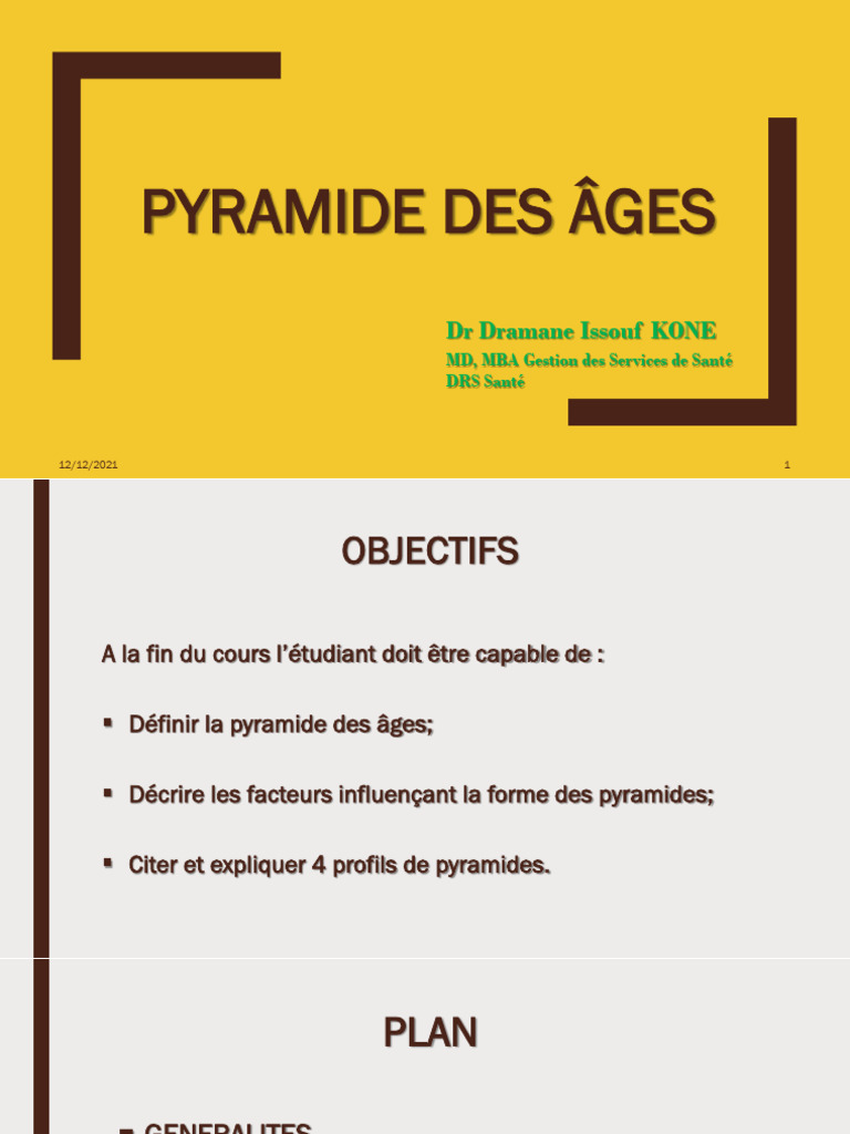 Types de pyramides des âges expliqués PDF — free download