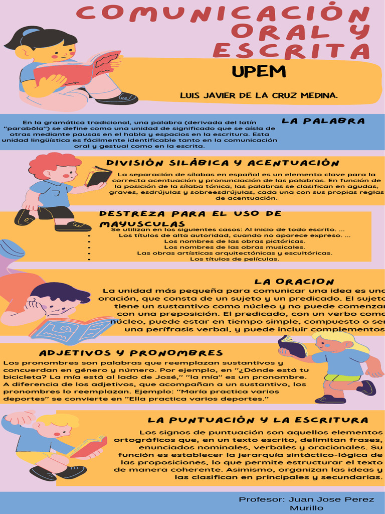 Infografía Beneficios de La Lectura en Niños Ilustrada Pastel | PDF ...