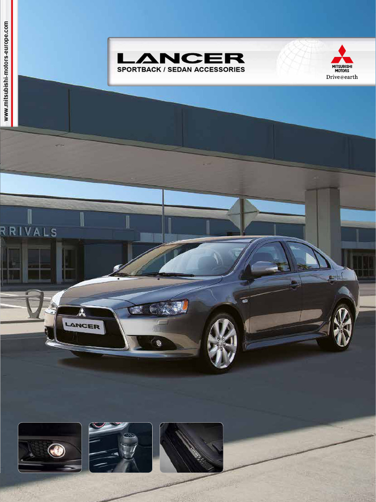 Mitsubishi Accessories Brochure | PDF | Trunk (Car) | Land Vehicles