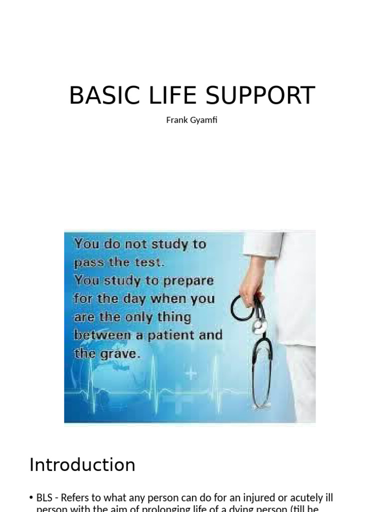 Essential Guide to Basic Life Support | PDF | Cardiopulmonary ...