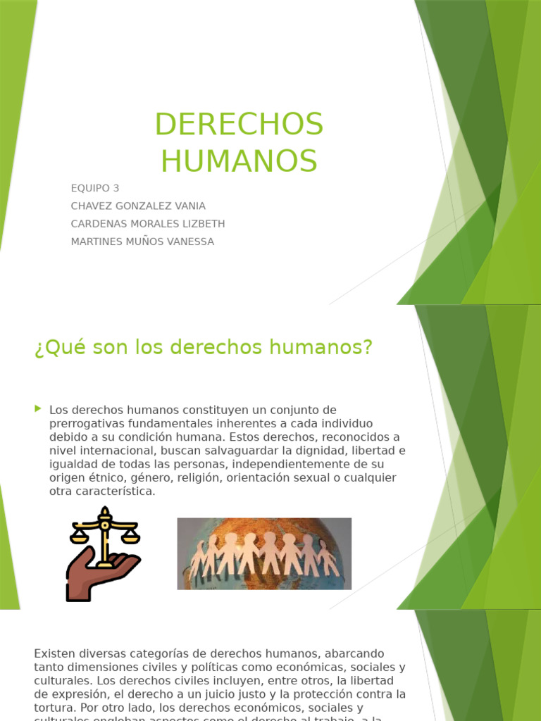 Derechos Humanos | PDF | Derechos humanos | Igualdad social