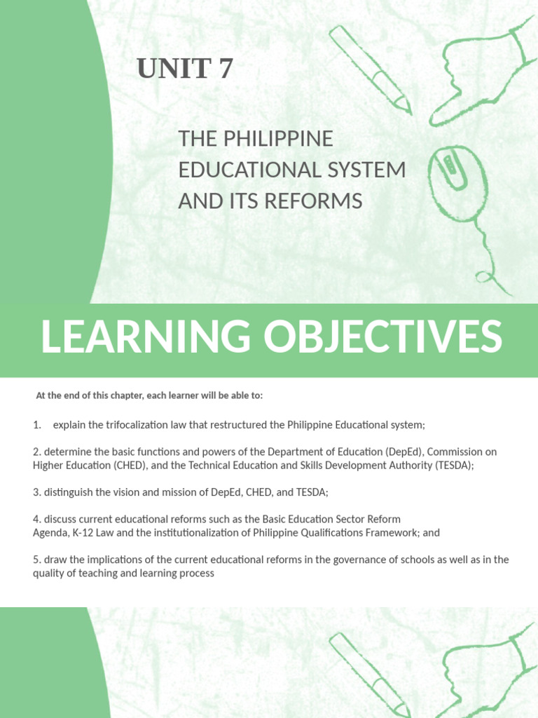 Philippine Educational System Reforms | PDF | Vocational Education