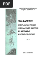 PE 118 - Regulament Gen de Manevrare in Inst El