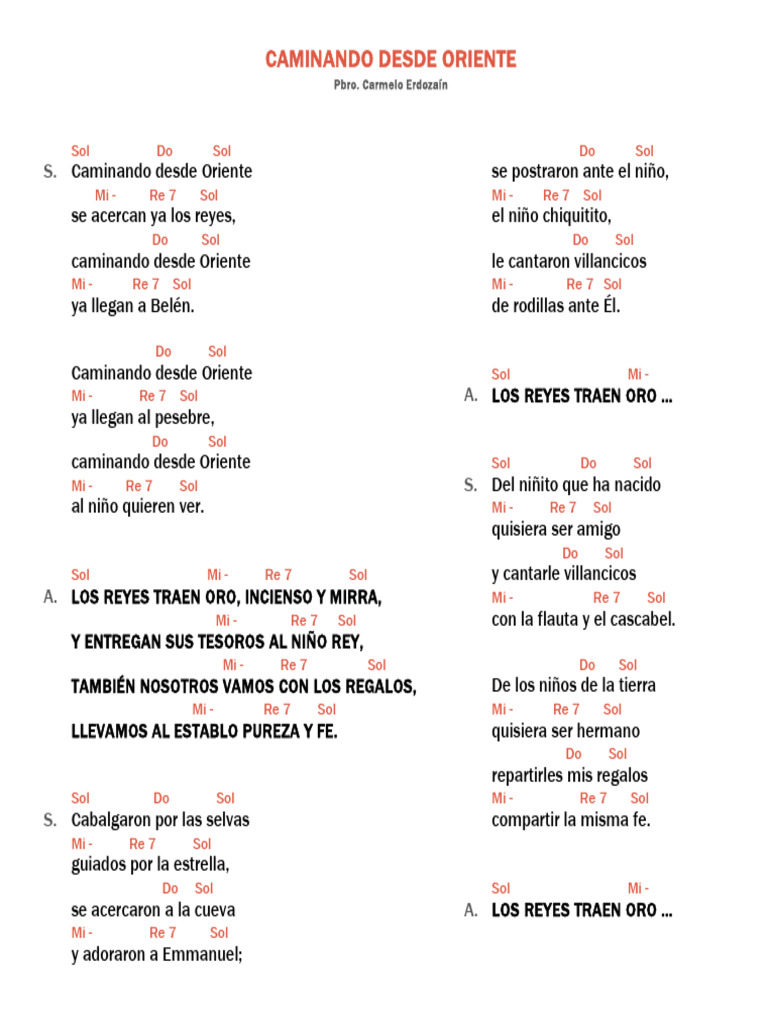 Caminando Desde Oriente | PDF