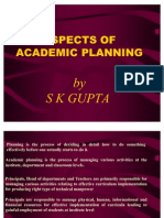 Acadmic Planning