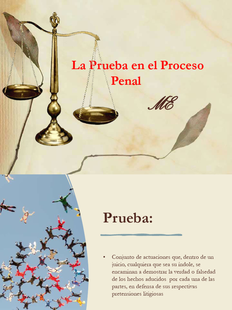 Prueba en el Proceso Penal en Perú | PDF | Evidencia (ley) | Ley procesal