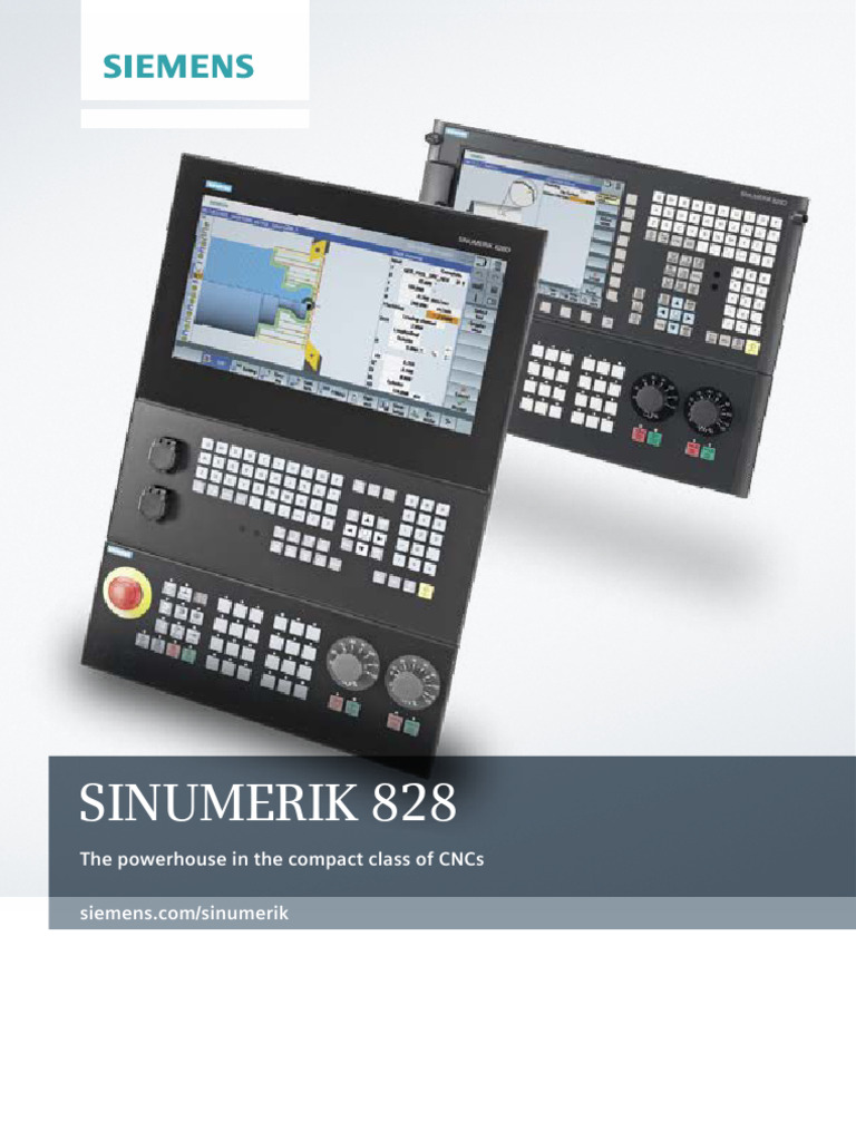 Siemens Sinumerik 828 Product Information en Siebert Automation | PDF ...