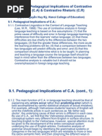 Download Contrastive Linguistics Lecture 9 in English for Pg by Hanh Nguyen SN81814595 doc pdf
