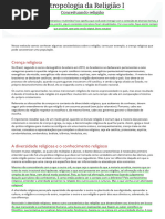 Definição e Exemplos de Conhecimento Religioso | PDF | Conhecimento | Fé