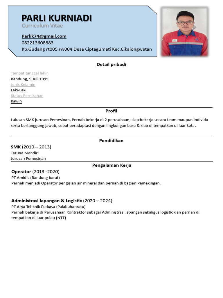CV Parli | PDF