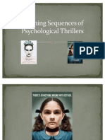 Opening Sequences of Pschological Thrillers