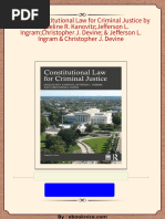 Instant Access to Constitutional Law for Criminal Justice 16th ...
