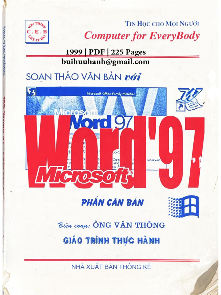 Soạn Thảo Văn Bản Với Microsoft Word 97-Phần Cơ Bản (NXB Thống Kê 1998 ...