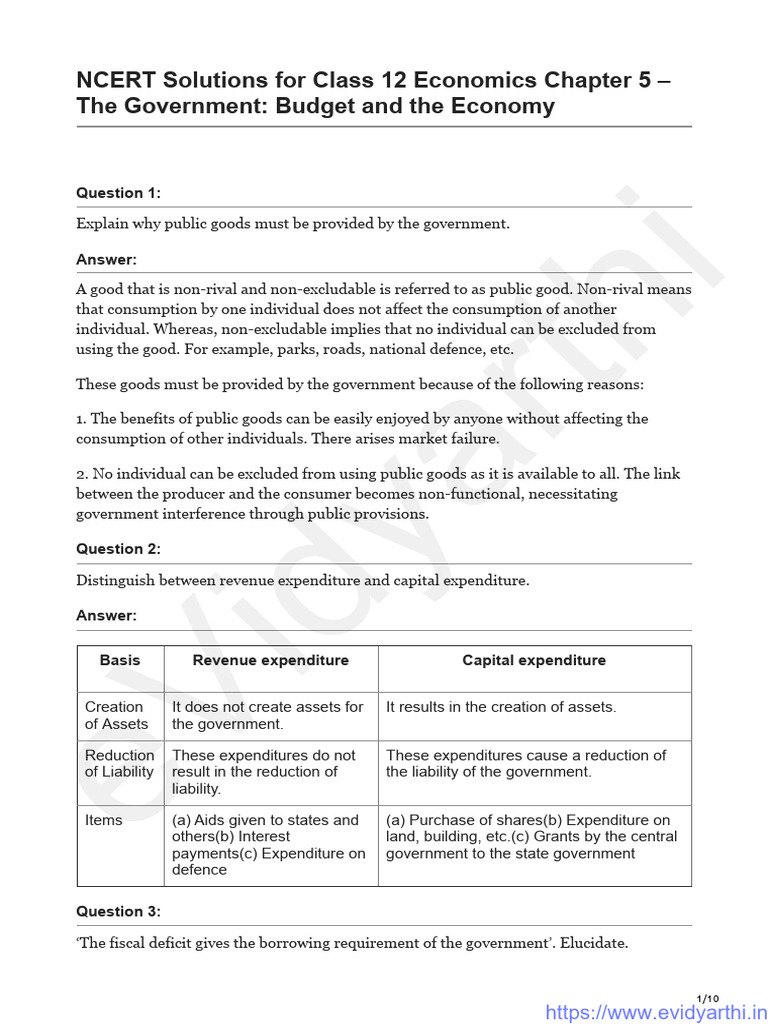 Fiscal vs. Primary Deficit Explained | PDF | Government Budget Balance ...