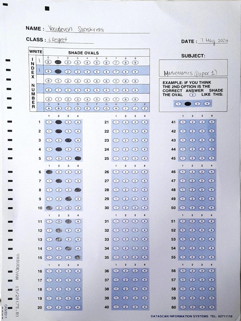 Primary 6 Mathematics Timed Practice 2024 | PDF