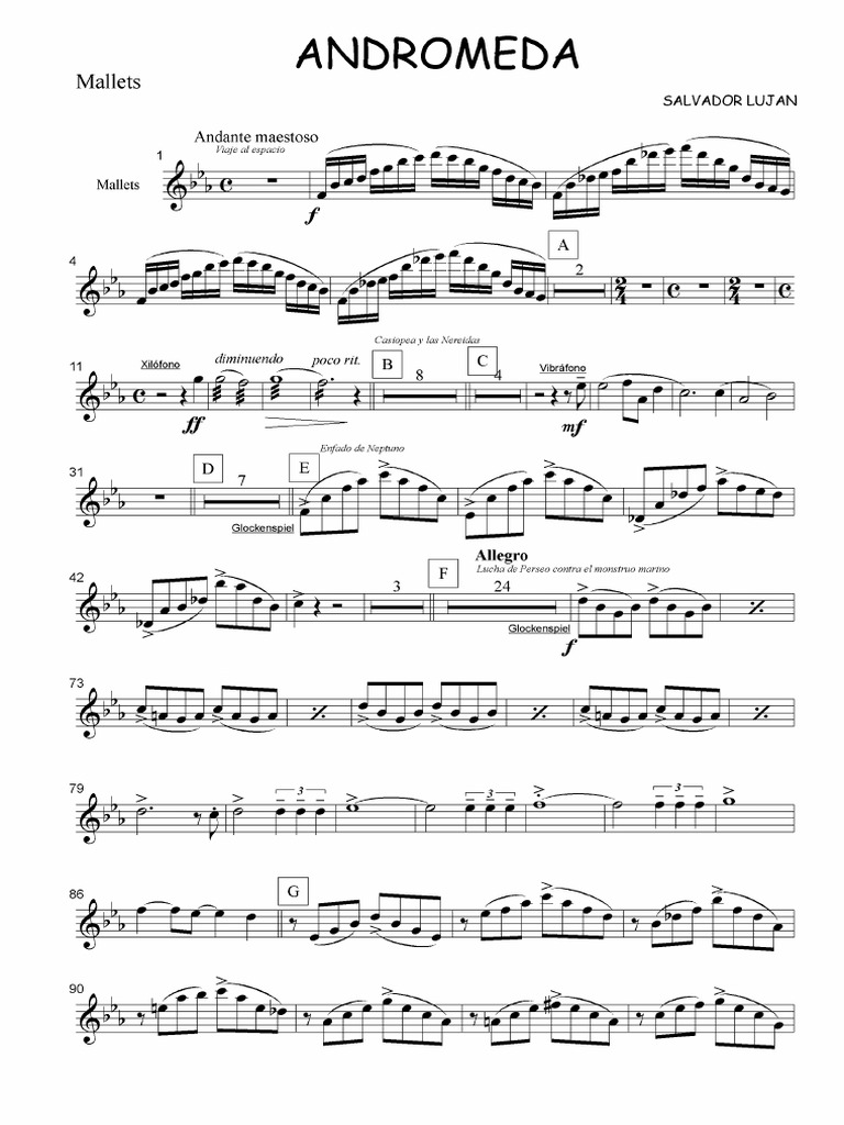 Andromeda 22 Mallets | PDF