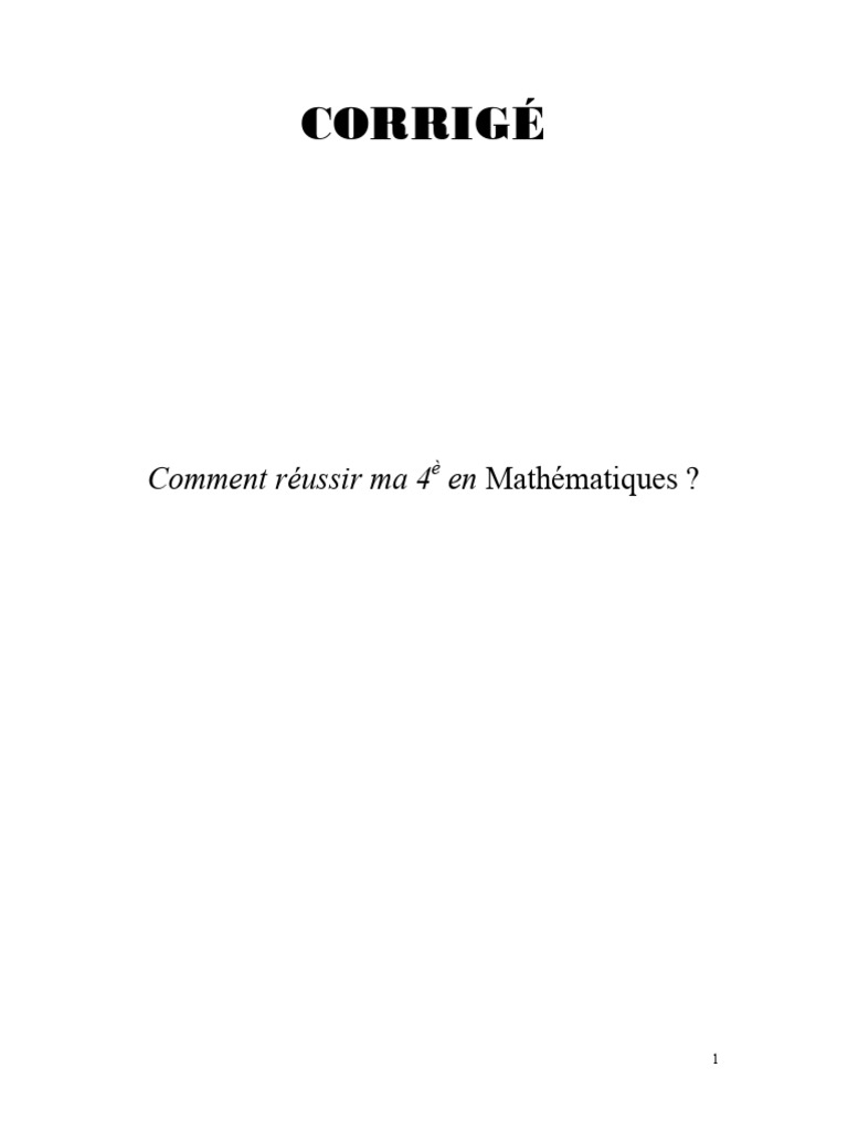 Exercices de géométrie corrigés 4ème | PDF | Cercle | Triangle