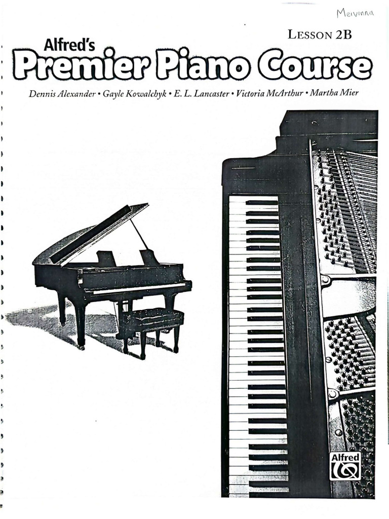 Alfred Premier Lesson 2B | PDF