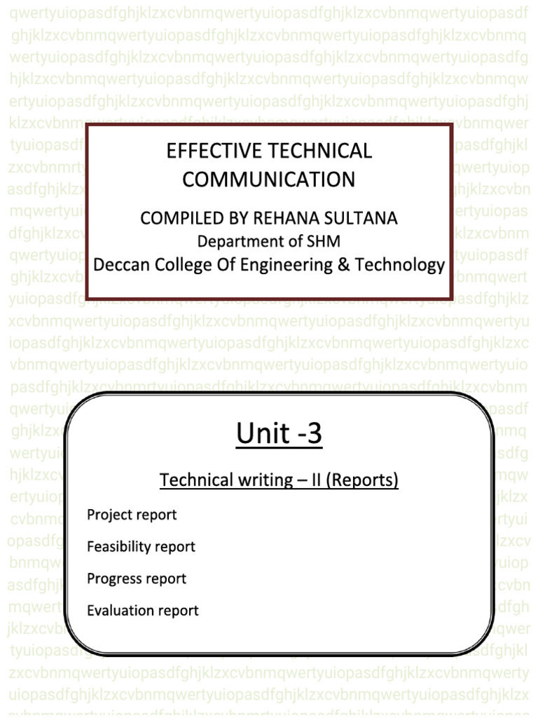 Effective Technical Communication Guide | PDF