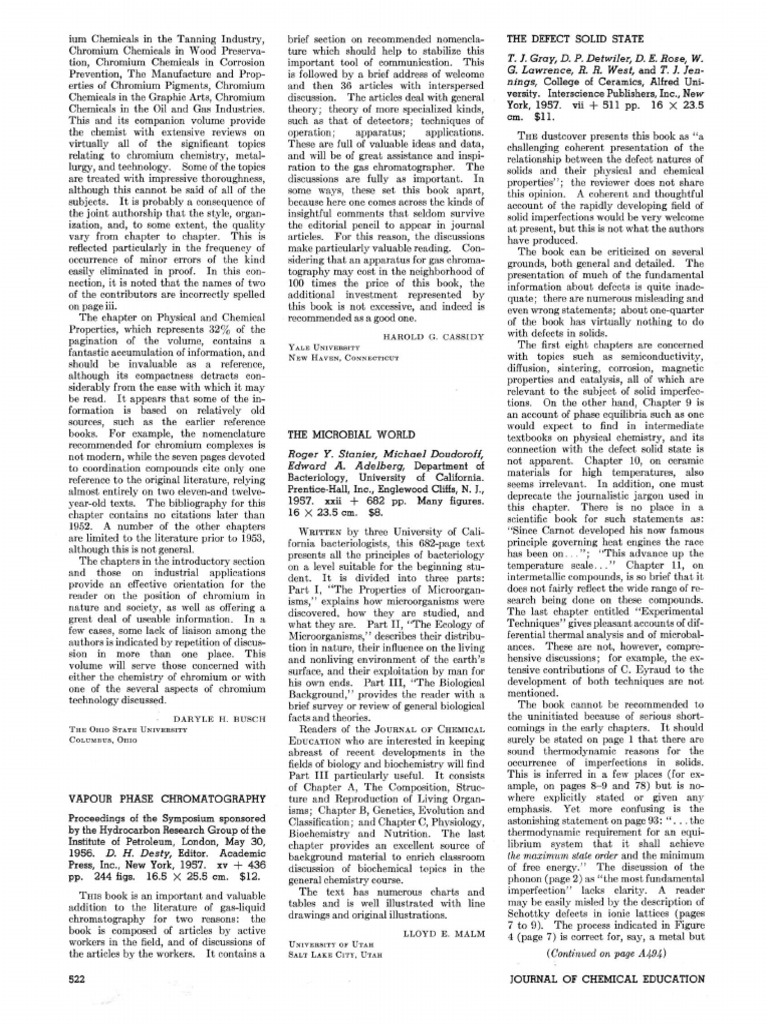 The Microbial World Stanier Roger y Doudoroff Michael and Compress (1 ...
