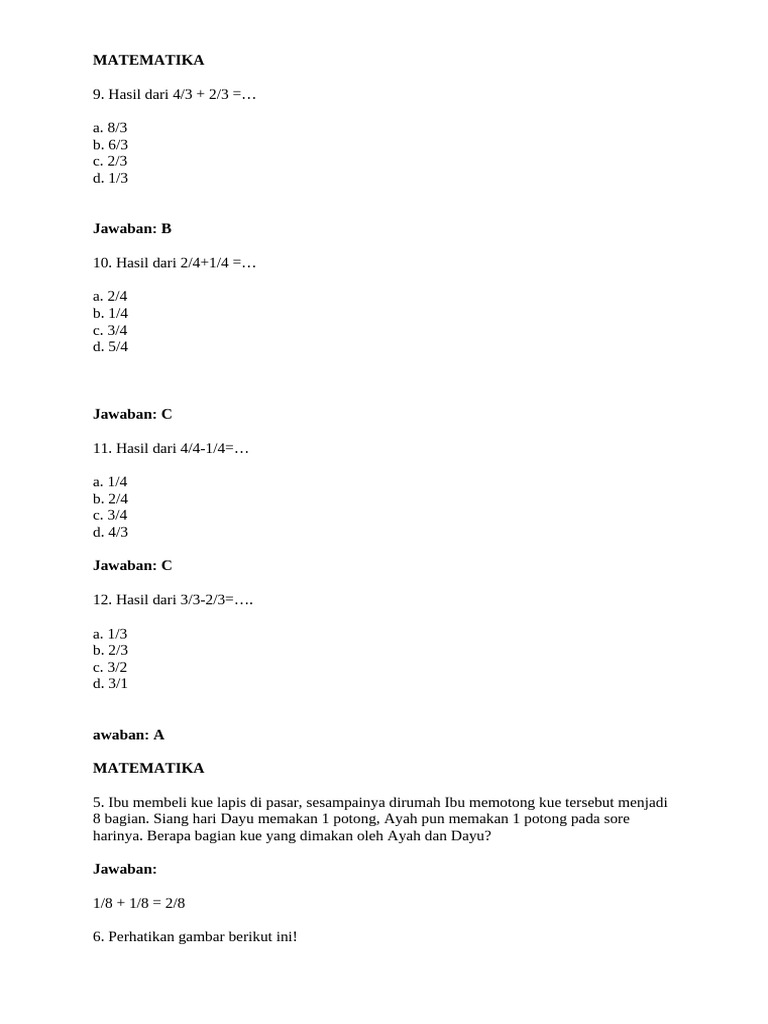 Matematika Kelas 3 Sd Pdf