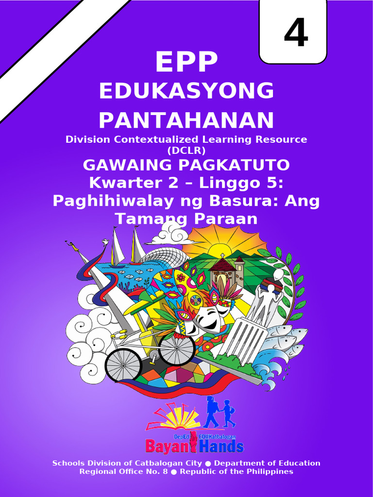 DCLR - EPP HE - 4 - Q2 - LAS - Week5 - Paghihiwalay-ng-Basura-Ang ...