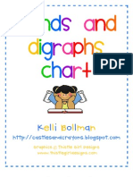 Blend and Digraph Chart FREE