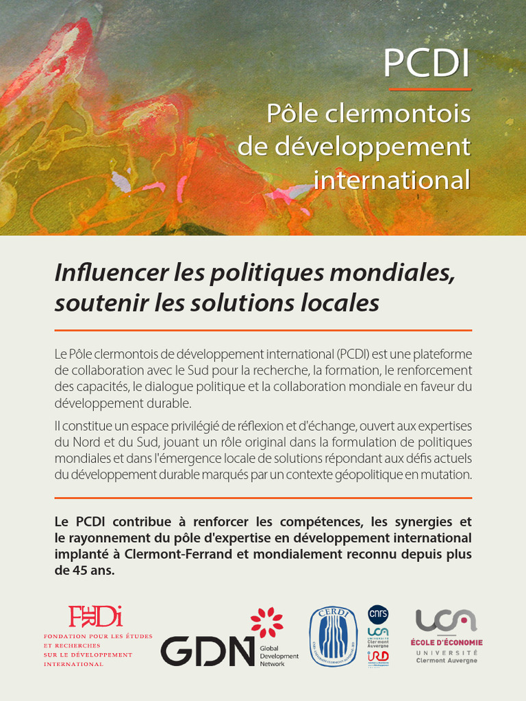PCDI : Collaboration pour le Développement Durable | PDF ...