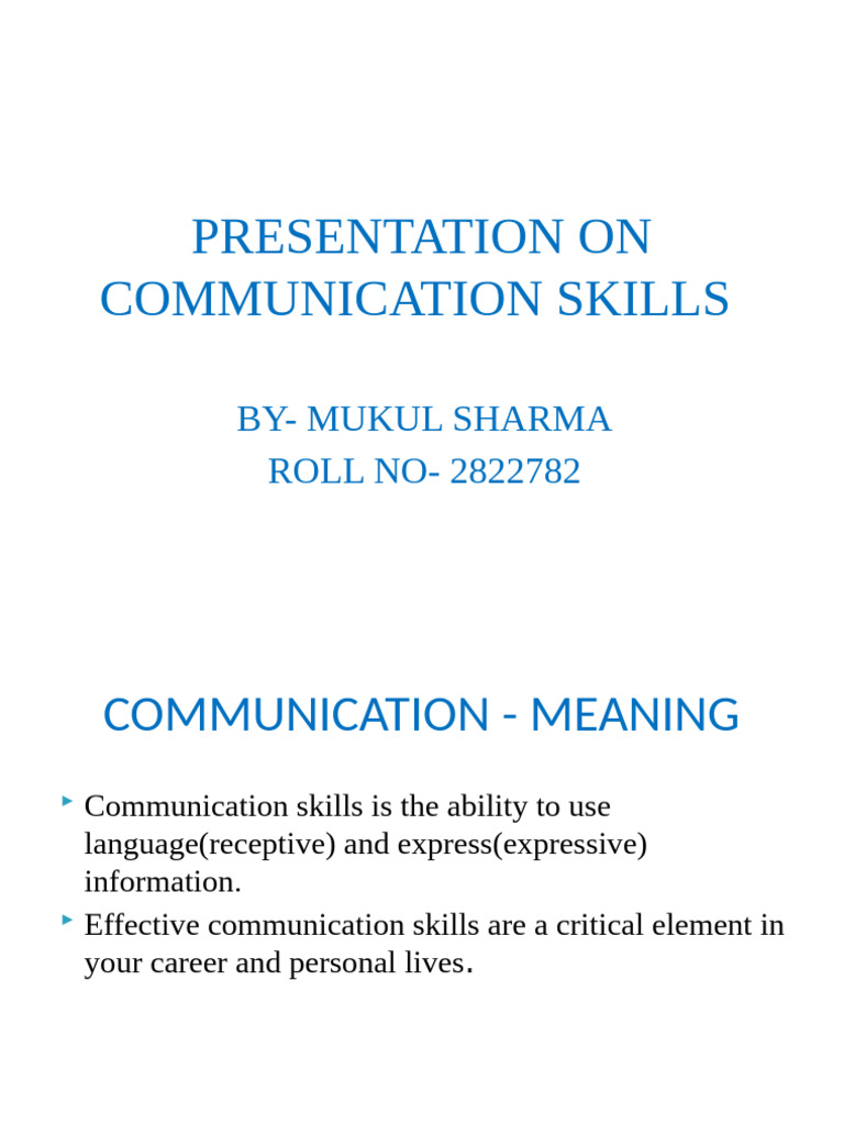 Essential Communication Skills Guide Pdf
