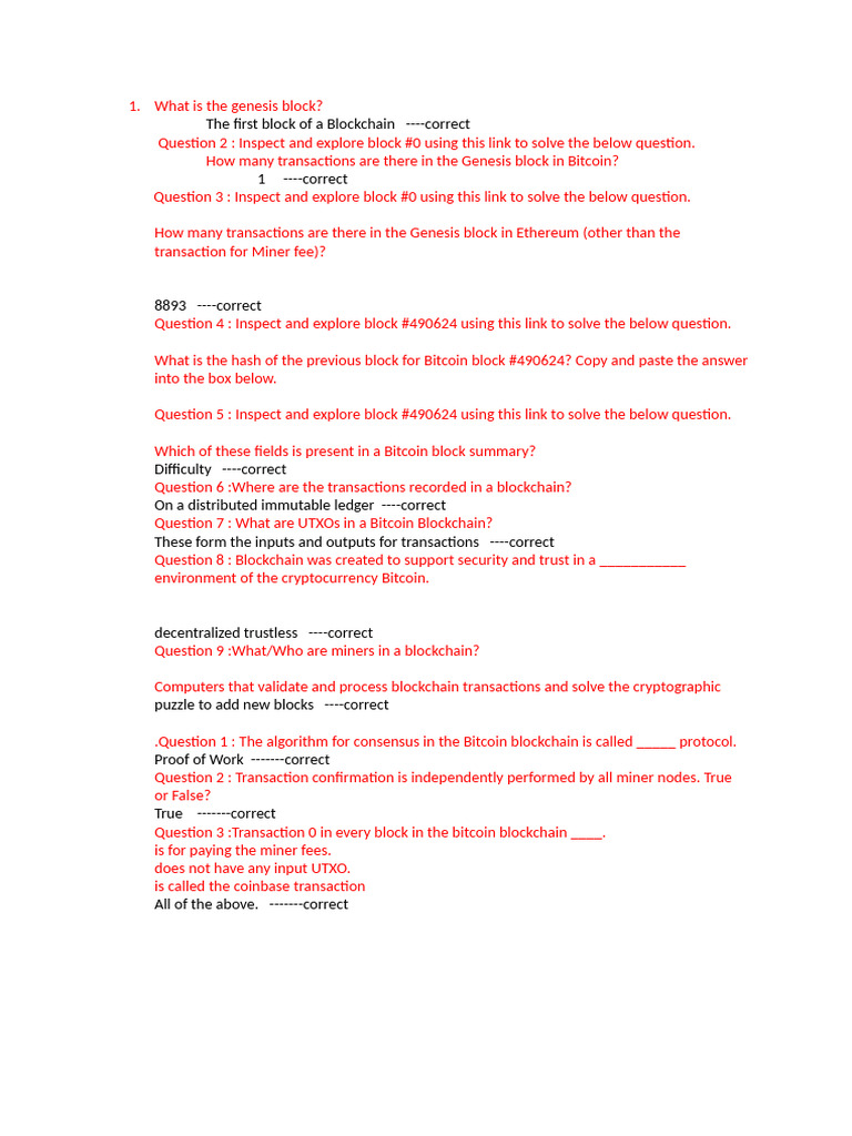 Bitcoin and Ethereum Block Insights | PDF | Key (Cryptography) | Bitcoin