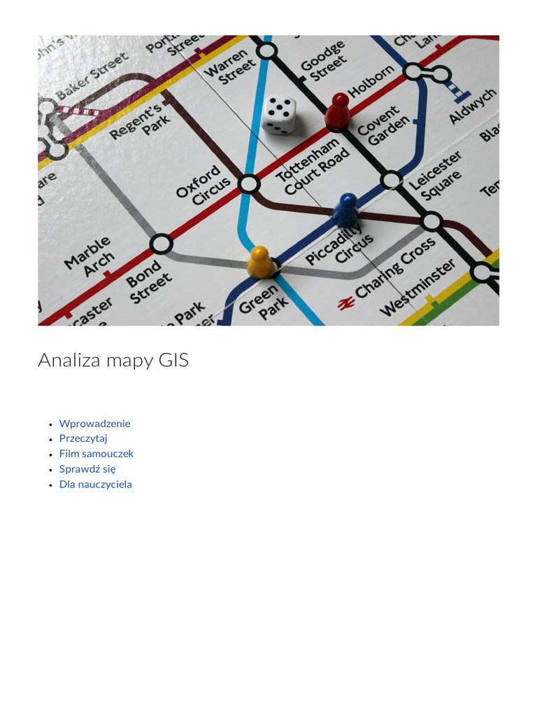 Analiza_mapy_GIS | PDF