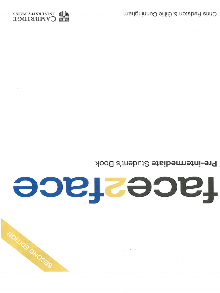 F2F - Pre Intermediate SB | PDF