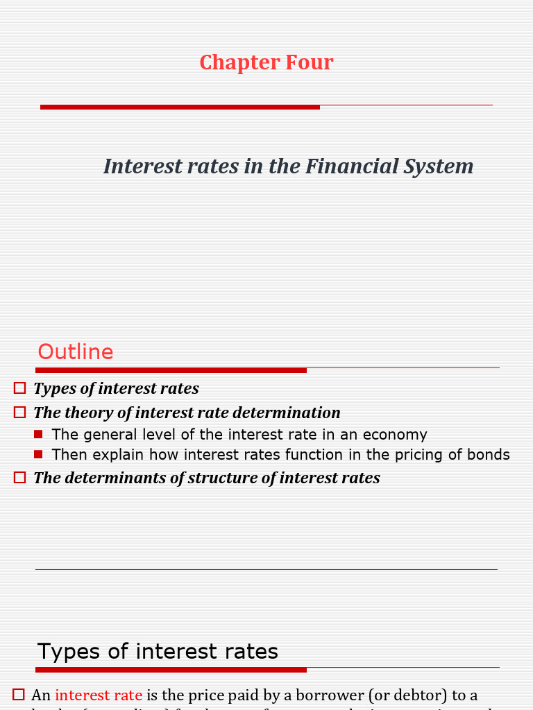 Loanable Funds and Interest Rates | PDF | Interest | Interest Rates