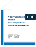 Change Management Free Sample