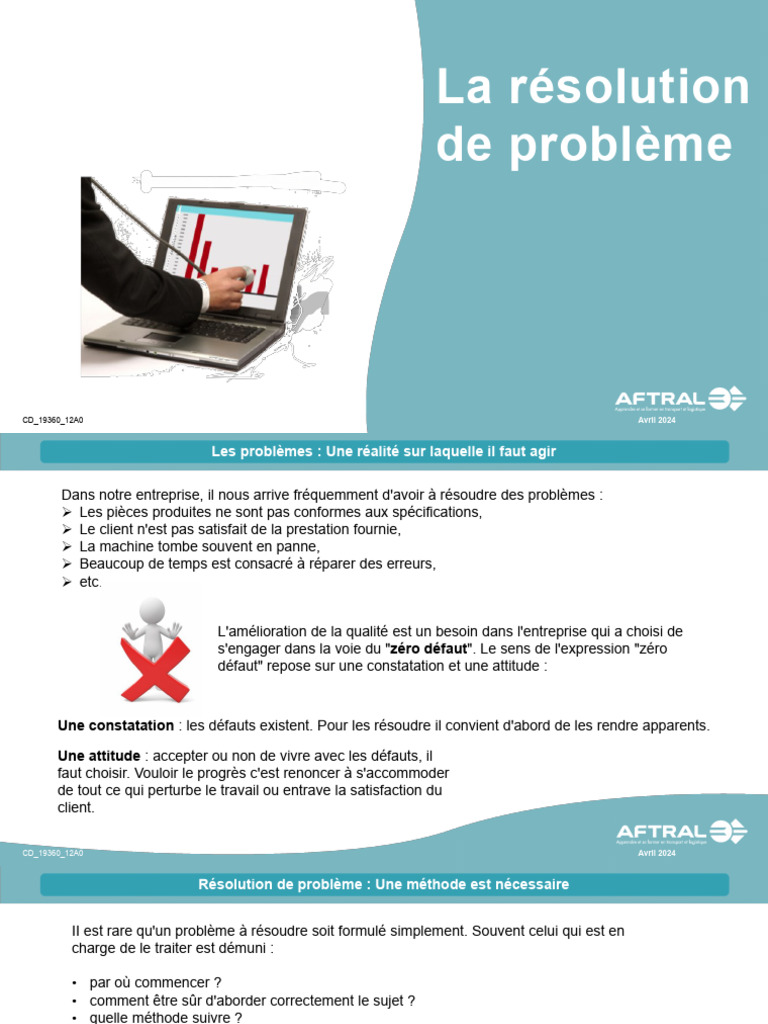 Méthodologie de Résolution de Problèmes | PDF | Essai clinique ...