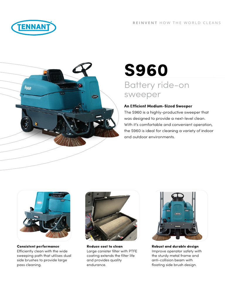 s960 Brochure en Apac | PDF | Manufactured Goods