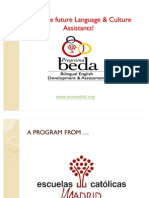 English BEDA Program 2012-2012