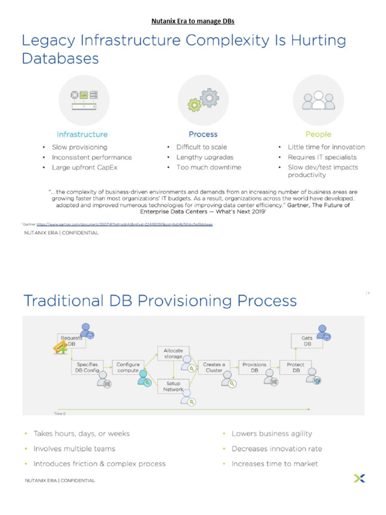 Nutanix Era Database Management Guide | PDF