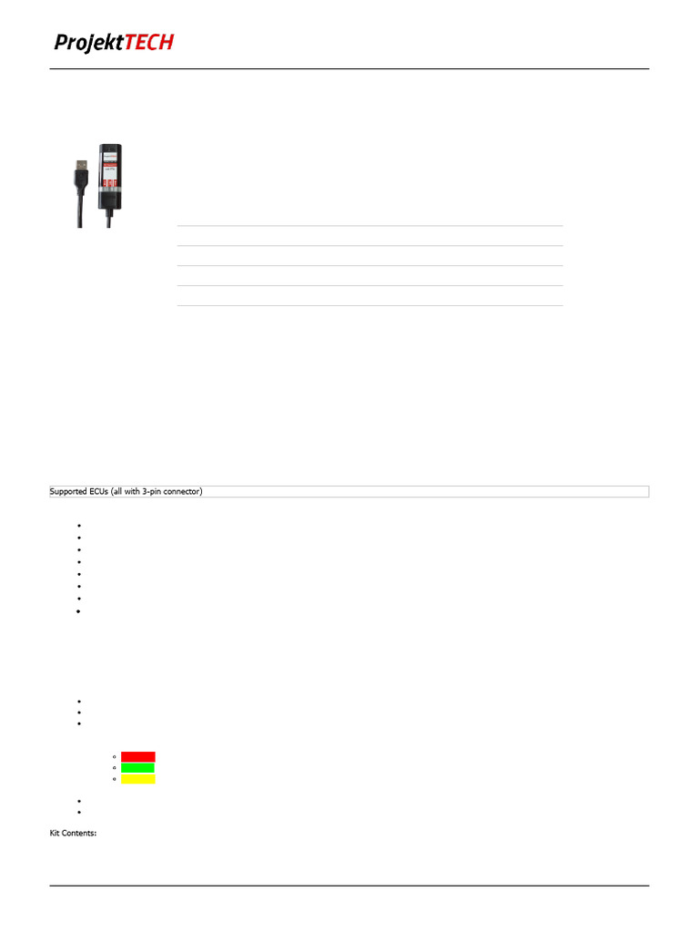 BRC Sequent LPG/CNG Interface Cable | PDF | Usb | Microsoft Windows