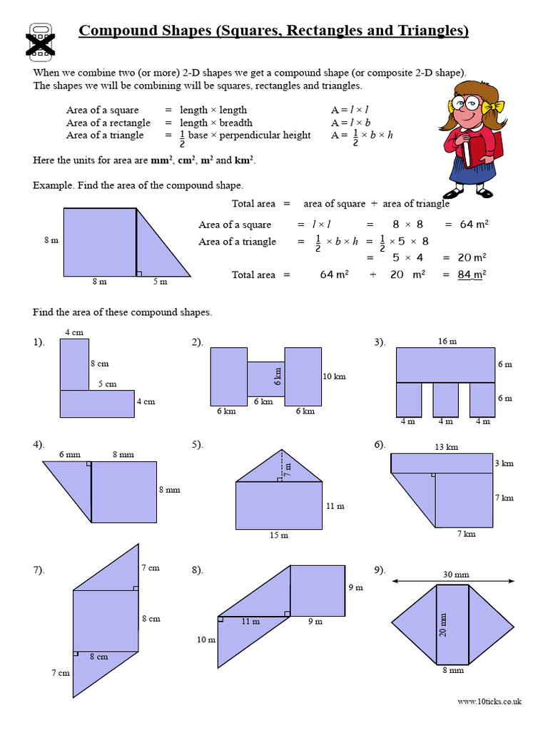 compound-shapes | PDF | Area | Length