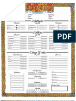 Changeling: The Updating Character Sheet