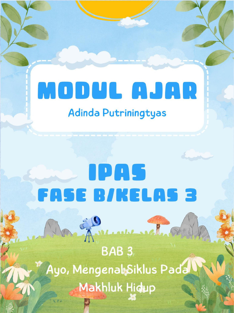 Modul Ajar IPAS Kelas 3 Semester 1 | PDF