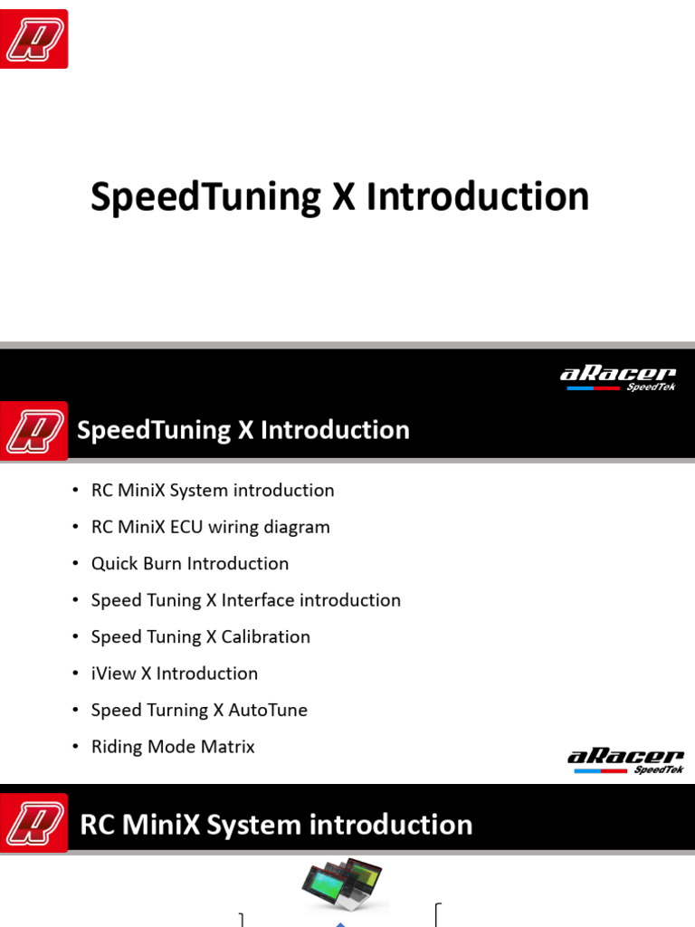 SpeedTuning X ECU Calibration Guide | PDF | Throttle | Engines