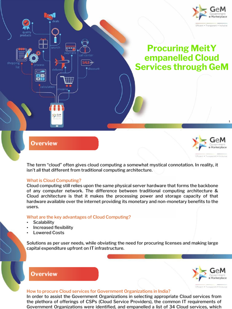 Guidelines for Government Cloud Procurement | PDF | Cloud Computing ...