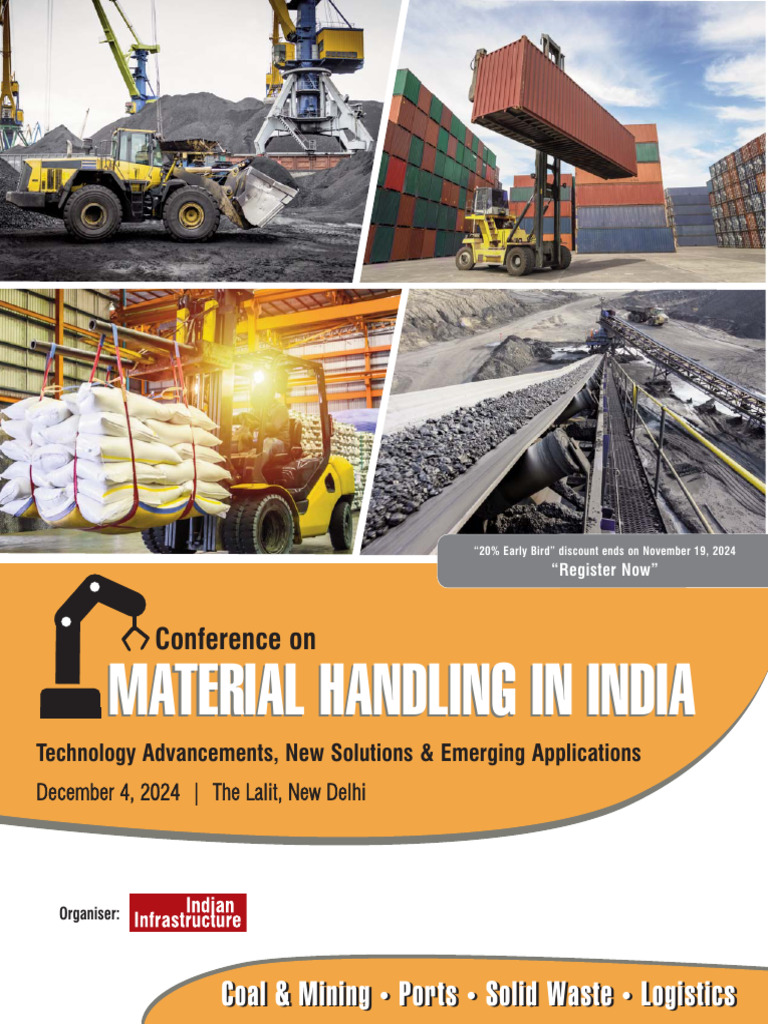 Material Handling Conference India 2024 | PDF | Logistics | Mining