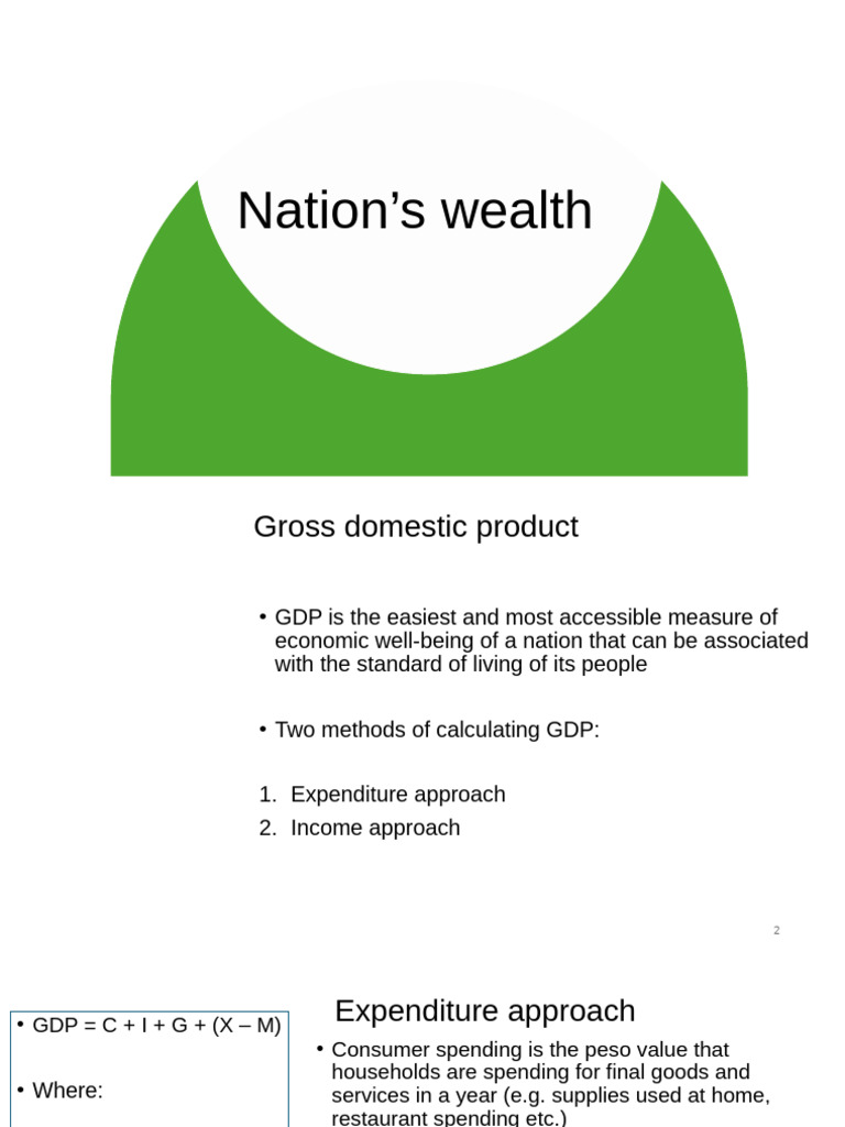 Understanding GDP: Methods and Metrics | PDF | Gross Domestic Product ...