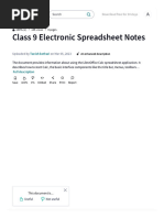 Class 10 Digital Documentation Notes | PDF | Image Scanner | Software